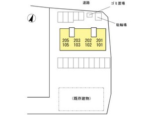 メルベーユプレイスⅡ（Ｄ）の物件外観写真